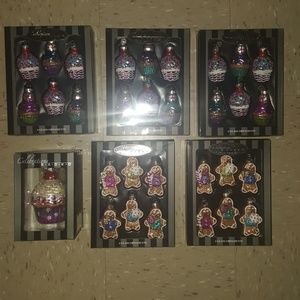 Cupcake/Gingerbread ornaments